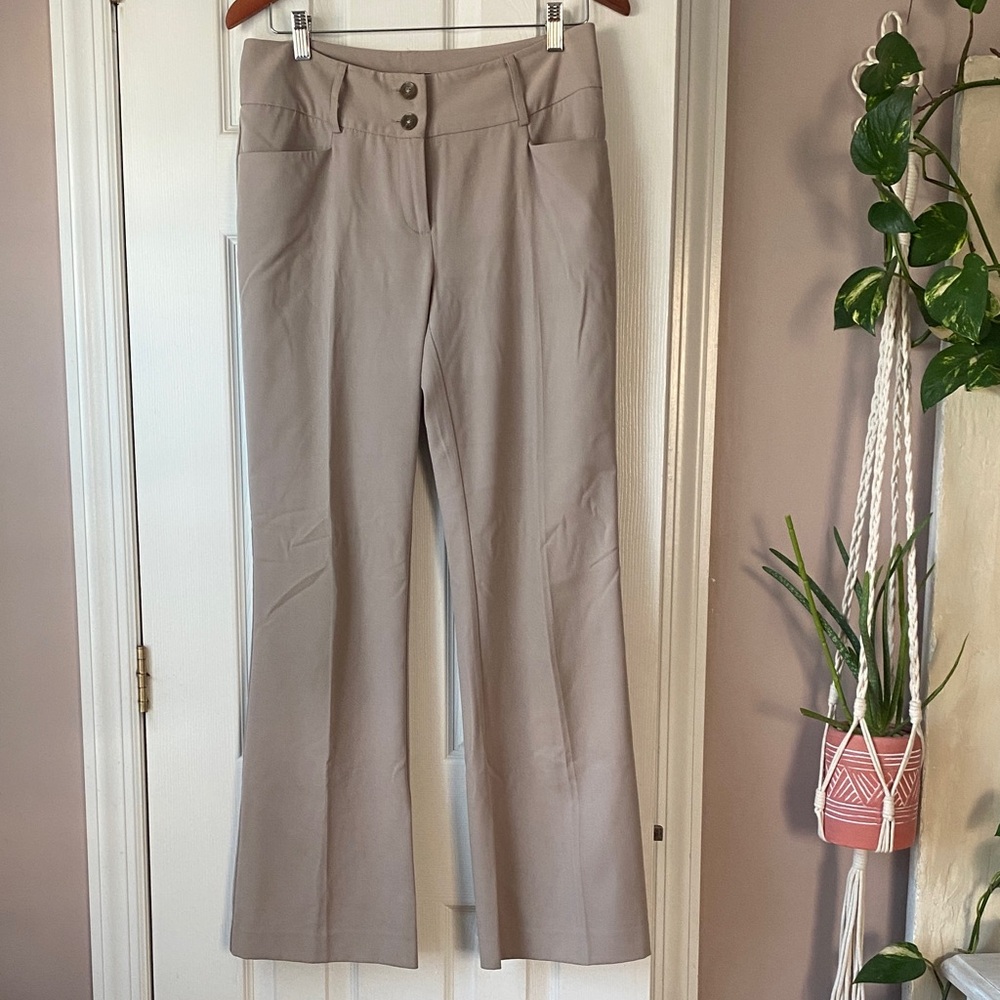 Alfani Beige Flare Pants